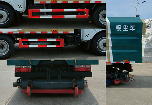 專力牌ZLC5045TXCE6型吸塵車