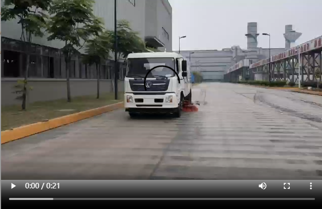 洗掃車(chē)視頻